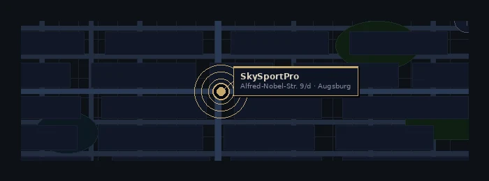 Standort SkySportPro – Alfred-Nobel-Straße 9/d, 86156 Augsburg